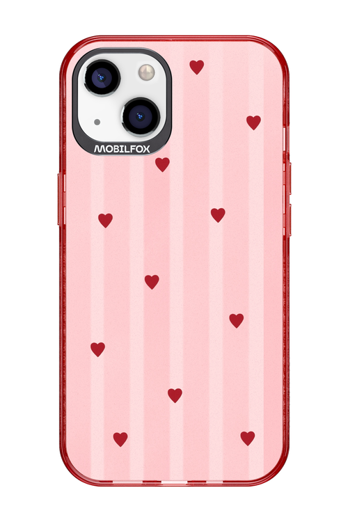 Red Little Hearts 2.0 - Apple iPhone 13