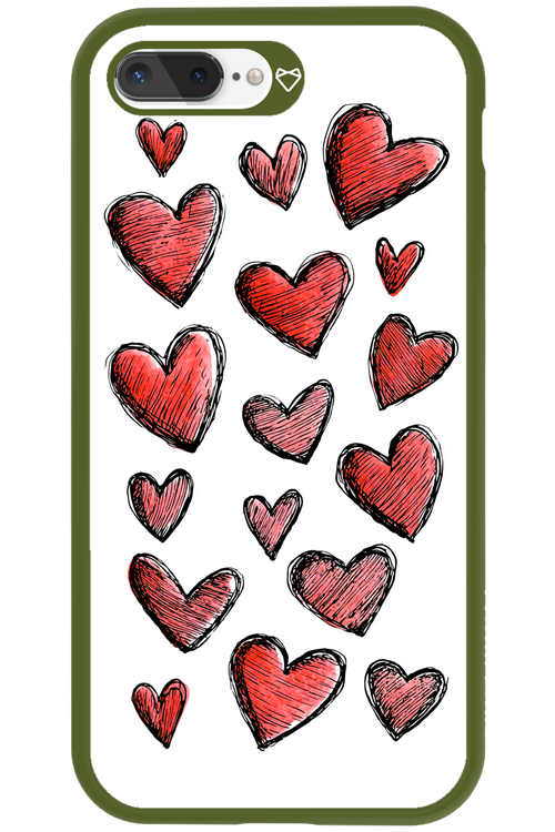 Red Love 2.0 - Apple iPhone 8 Plus