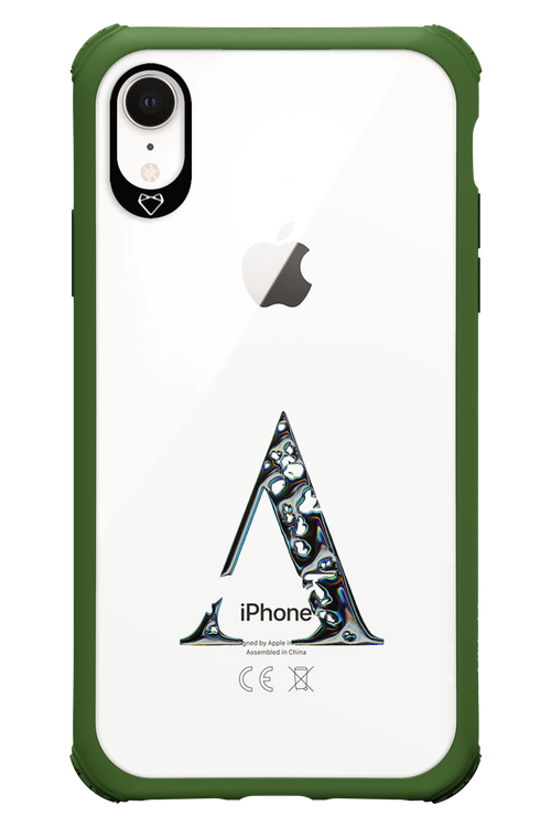 Azteca A Chrome Logo 2.0 - Apple iPhone XR