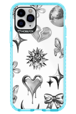 Silver Zone Transparent - Apple iPhone 11 Pro