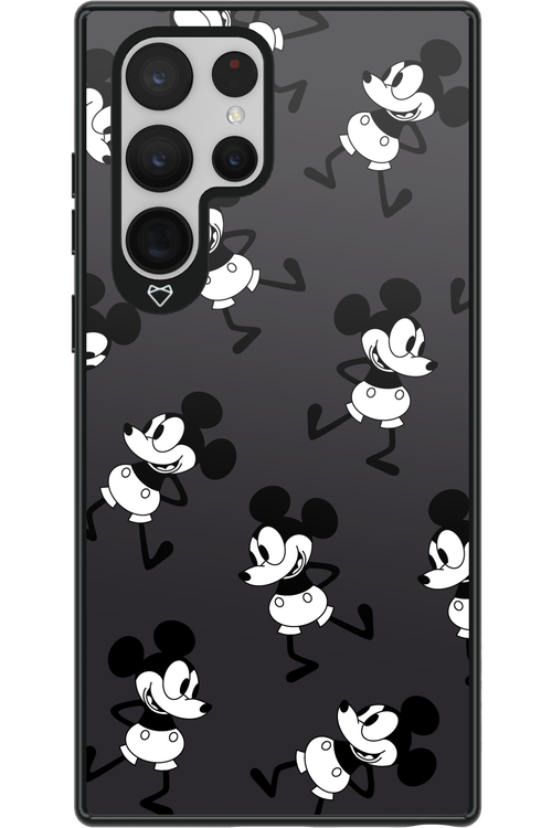 Iconic Mouse (antracite pattern) - Samsung Galaxy S22 Ultra