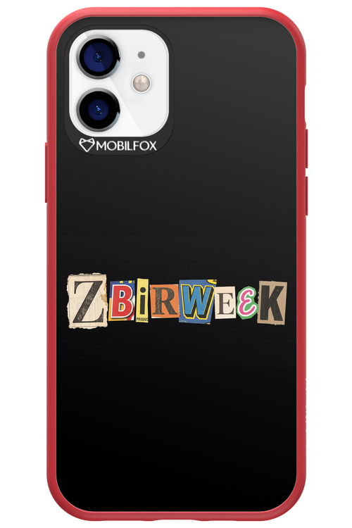 Zbirweek (black) 2.0 - Apple iPhone 12