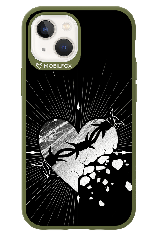 Fehér Szív 2.0 - Apple iPhone 13 Mini