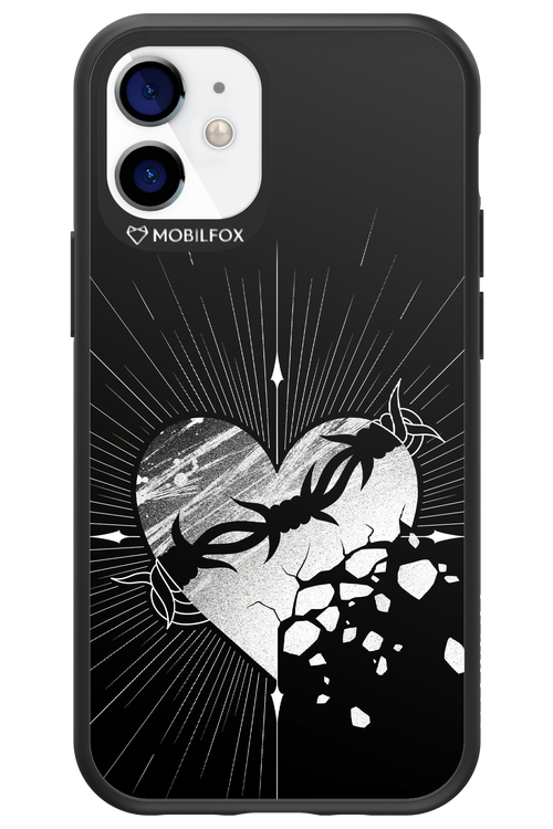 Fehér Szív 2.0 - Apple iPhone 12 Mini