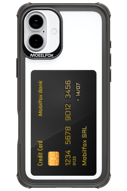Black Card 2.0 - Apple iPhone 16 Plus