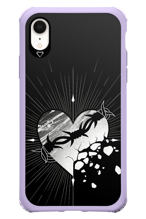 Fehér Szív - Apple iPhone XR