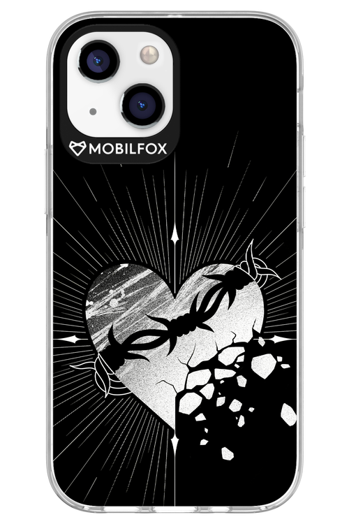 Fehér Szív 2.0 - Apple iPhone 13 Mini