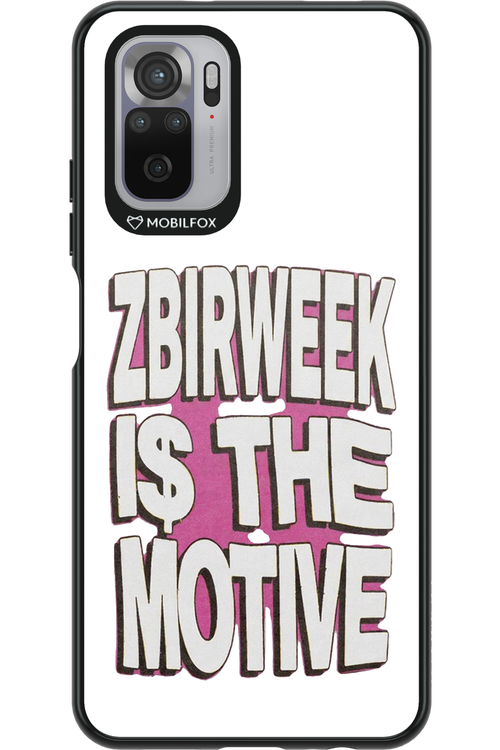 Motive (white) 2.0 - Xiaomi Redmi Note 10
