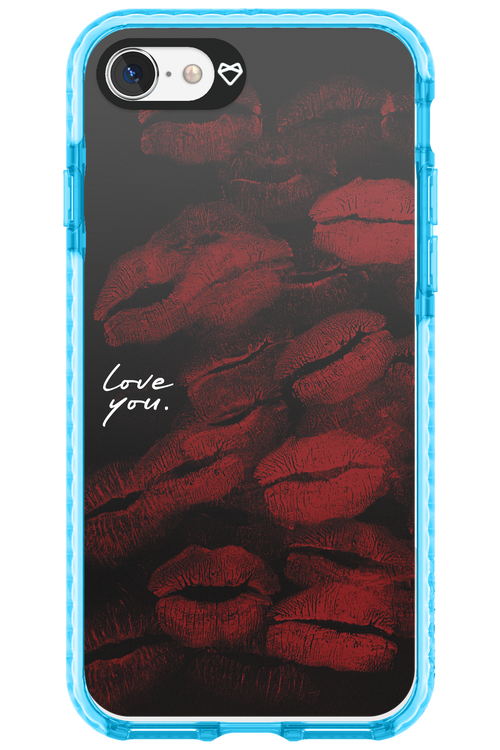 LOVE U BLACK 2.0 - Apple iPhone SE 2022