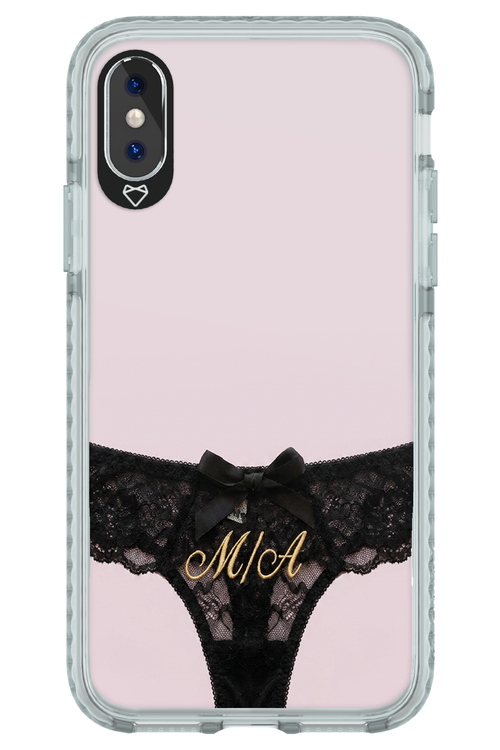 Black Panties 2.0 - Apple iPhone X