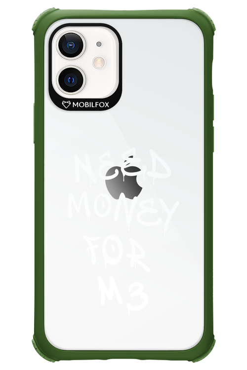 Need M3 Transparent White - Apple iPhone 12