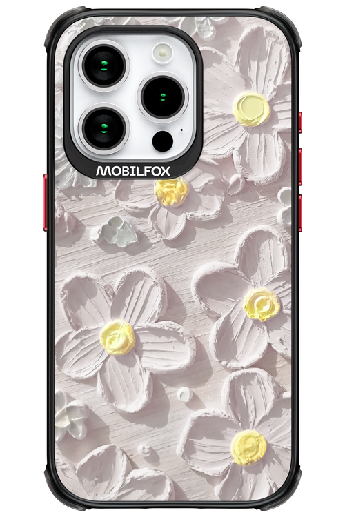 White Flowers 2.0 - Apple iPhone 15 Pro