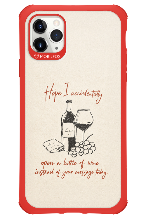 Bottle of wine 2.0 - Apple iPhone 11 Pro Max