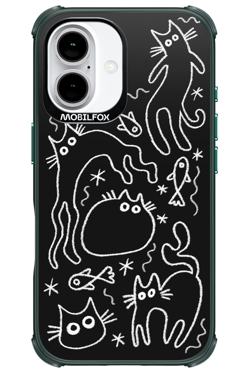 CHALK_CATS 2.0 - Apple iPhone 16