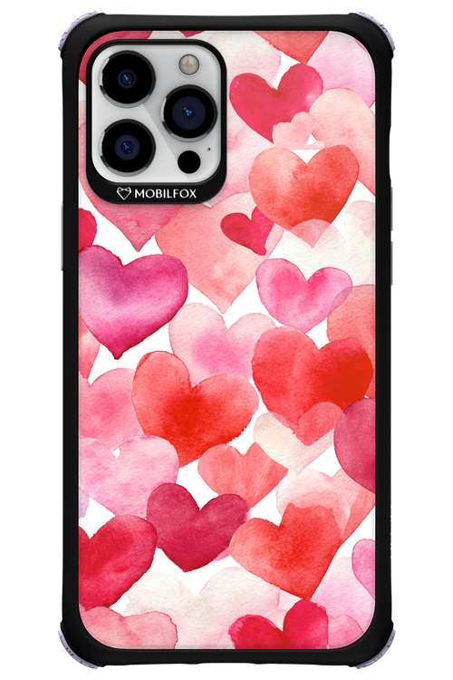 Water Painted Heart 2.0 - Apple iPhone 12 Pro Max