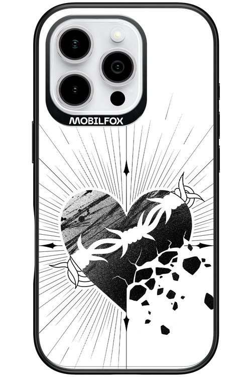 Fekete Szív 2.0 - Apple iPhone 16 Pro