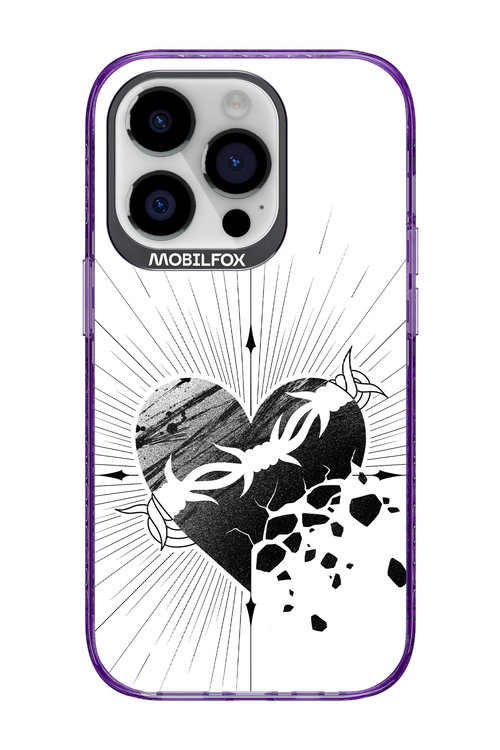 Fekete Szív 2.0 - Apple iPhone 14 Pro