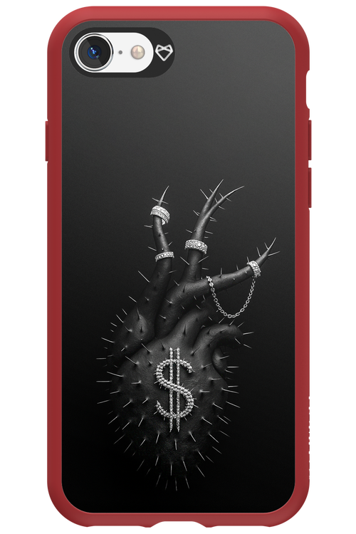 Black Heart - Apple iPhone SE 2020