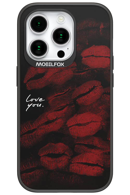 LOVE U BLACK 2.0 - Apple iPhone 15 Pro