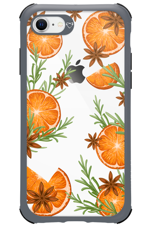 Orange With Star Anise - Apple iPhone 8