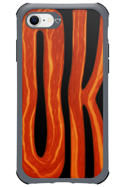 OK (Black-Red) - Apple iPhone SE 2022