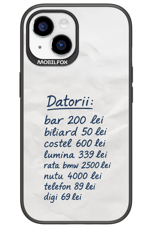 The List - Apple iPhone 15