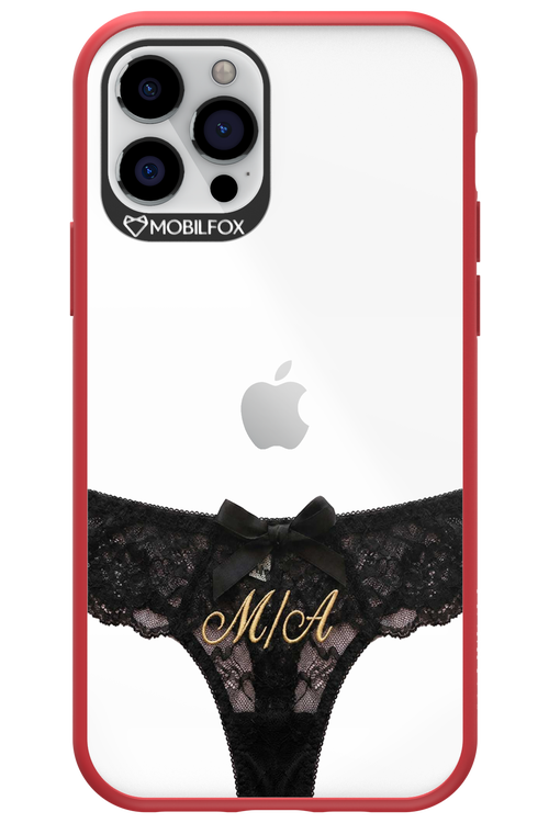Black Panties Transparent 2.0 - Apple iPhone 12 Pro