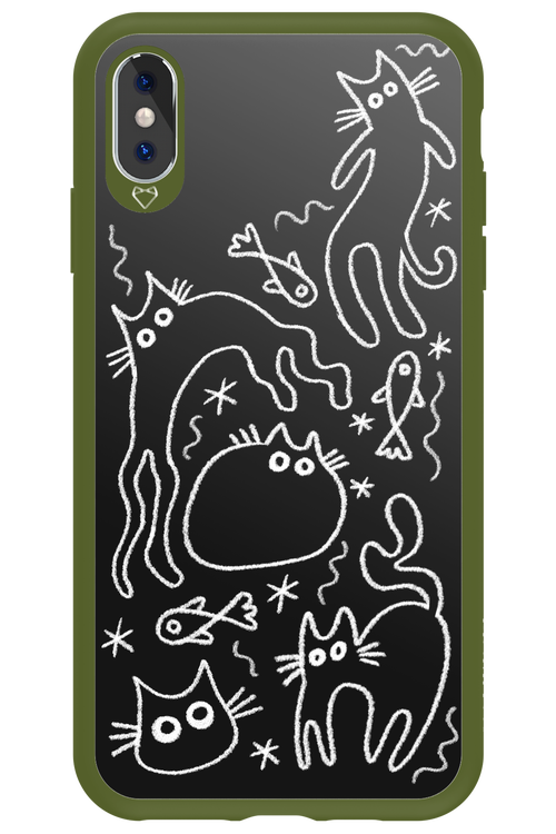CHALK_CATS 2.0 - Apple iPhone XS Max