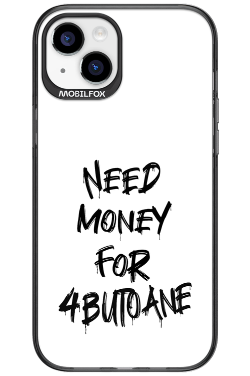 Need Money For Butoane Black - Apple iPhone 15 Plus