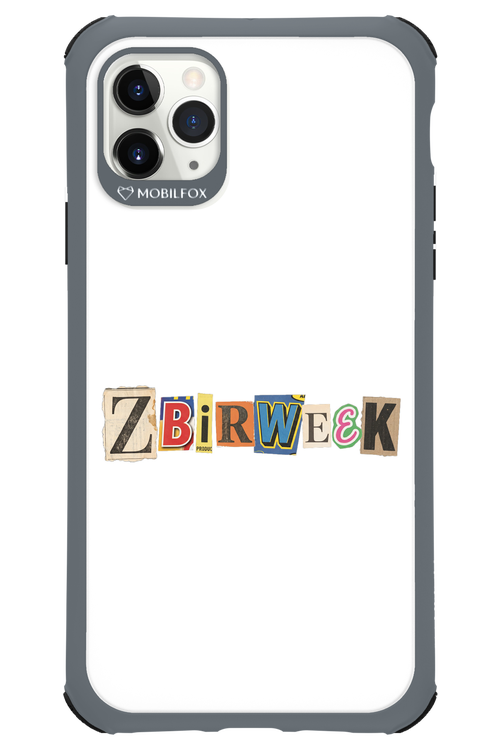 Zbirweek (white) 2.0 - Apple iPhone 11 Pro Max