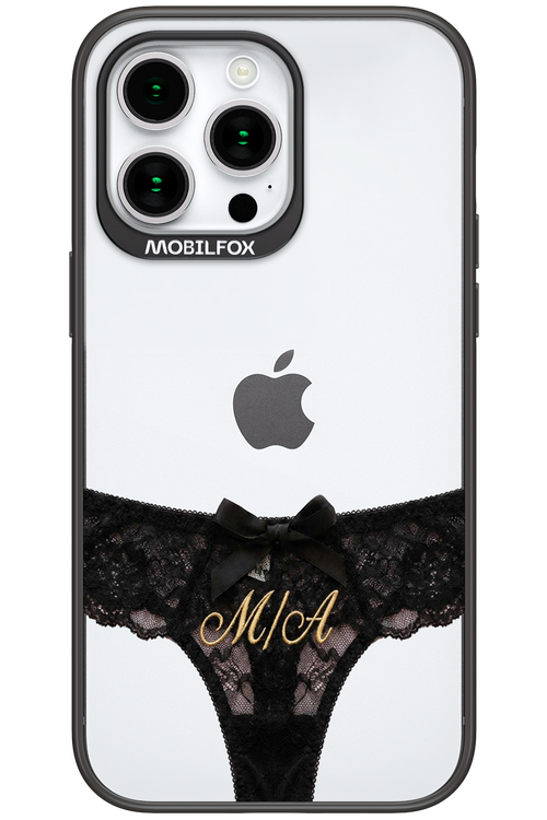 Black Panties Transparent 2.0 - Apple iPhone 15 Pro Max