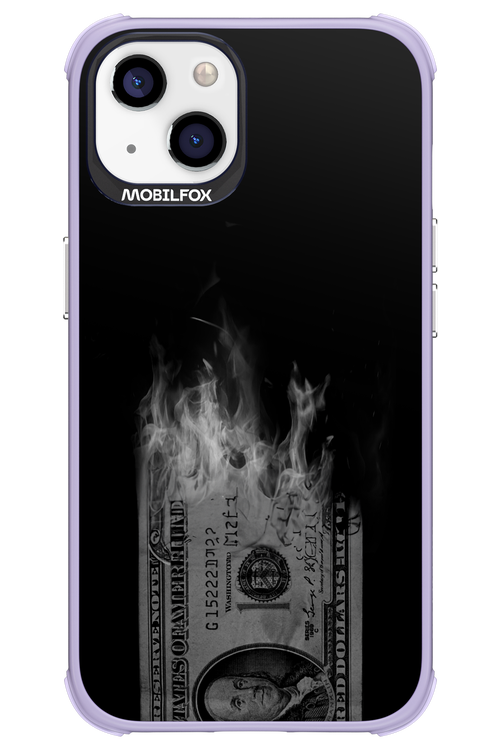 Money Burn B&W 2.0 - Apple iPhone 13