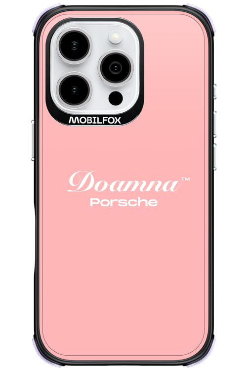 Doamna Porsche (pink) - Apple iPhone 16 Pro