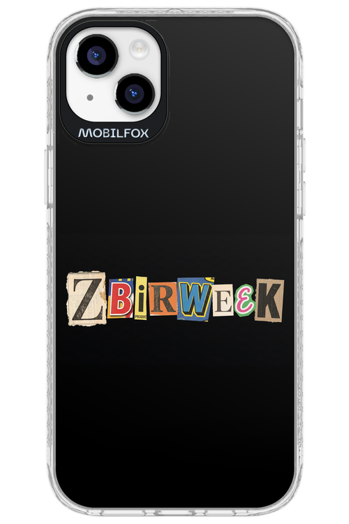 Zbirweek (black) 2.0 - Apple iPhone 14 Plus