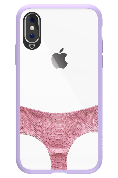 Snake Leather Panties Transparent 2.0 - Apple iPhone XS