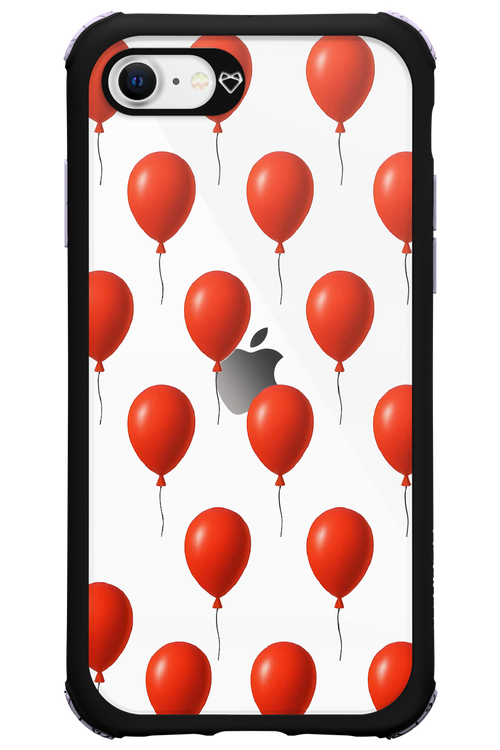 Red Balloons - Apple iPhone SE 2020