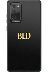 BLD GOLD LOGO 2.0 - Samsung Galaxy Note 20