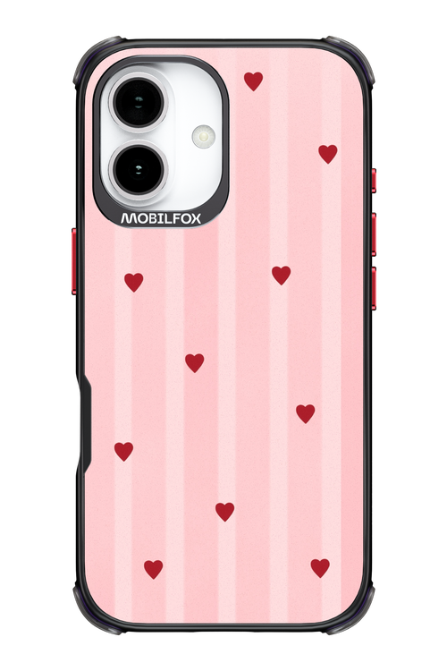 Red Little Hearts 2.0 - Apple iPhone 17