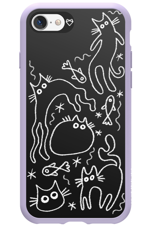 CHALK_CATS 2.0 - Apple iPhone 7