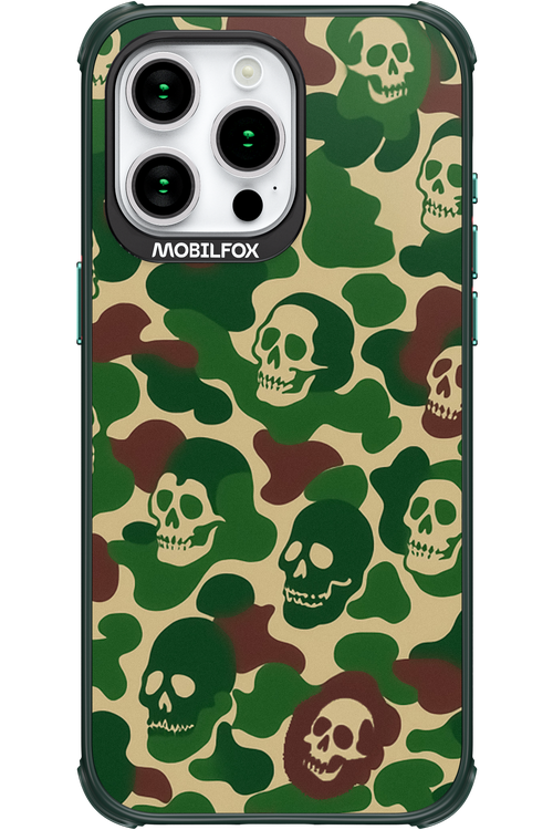 Camo Skull - Apple iPhone 15 Pro Max