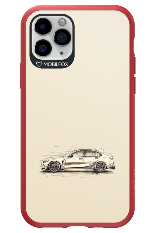 Sketch Car - Apple iPhone 11 Pro