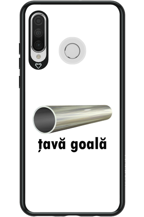 Țavă Goală White - Huawei P30 Lite