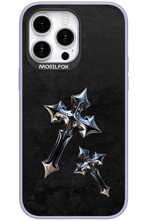 Chrome Crosses 2.0 - Apple iPhone 15 Pro Max