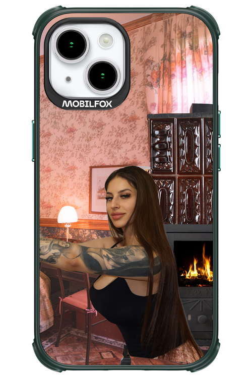 Tattooed Flame - Apple iPhone 15