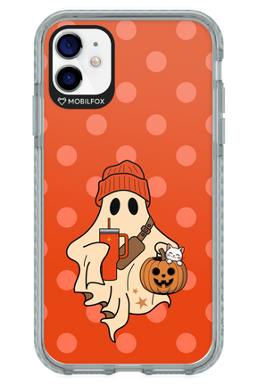 Ghost Girl (Orange) - Apple iPhone 11