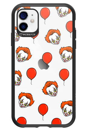 Mystery Clown (Transparent) - Apple iPhone 11