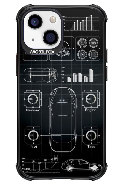 Cyber Grid 2.0 - Apple iPhone 13 Mini