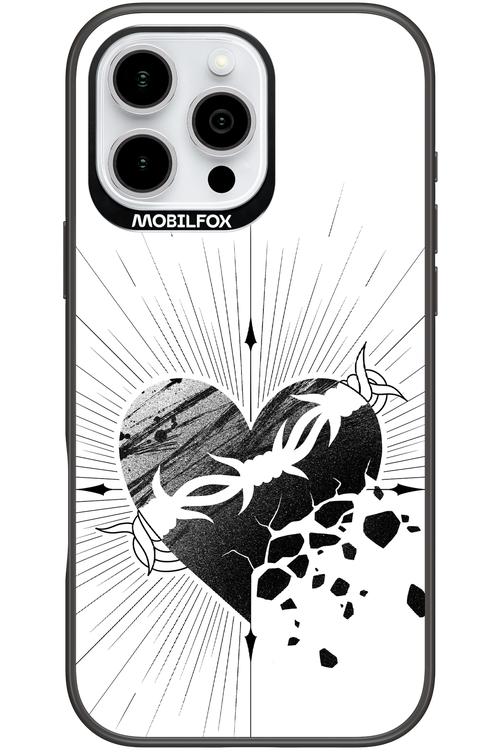 Fekete Szív - Apple iPhone 16 Pro Max