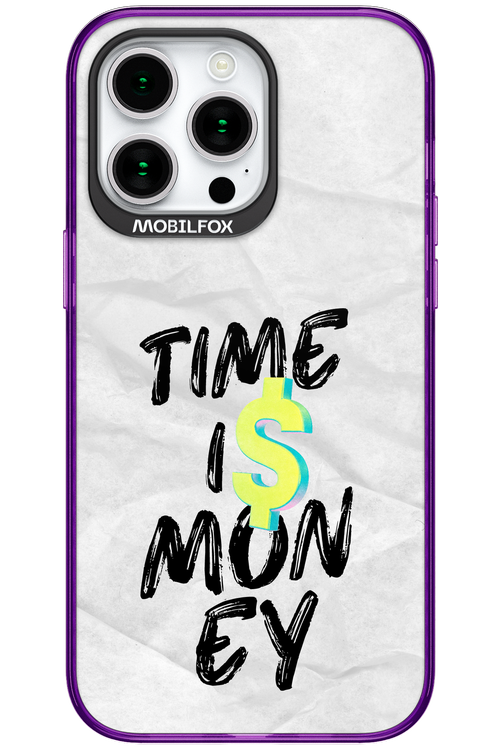 Time Is Money - Apple iPhone 15 Pro Max