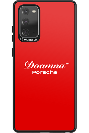 Doamna Porsche (red) - Samsung Galaxy Note 20